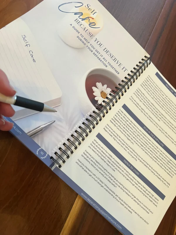Divorce Planner Contents