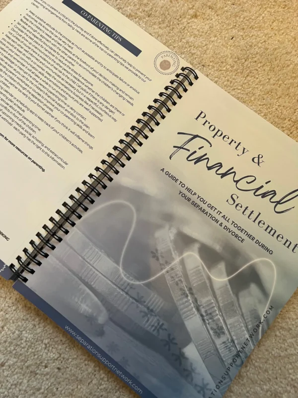 Divorce Planner Contents