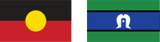 Traditional Custodians of the land flags